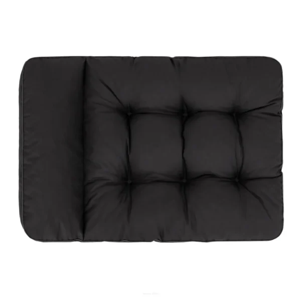 materasso per cani Chaise Longue color antracite visto dall'alto