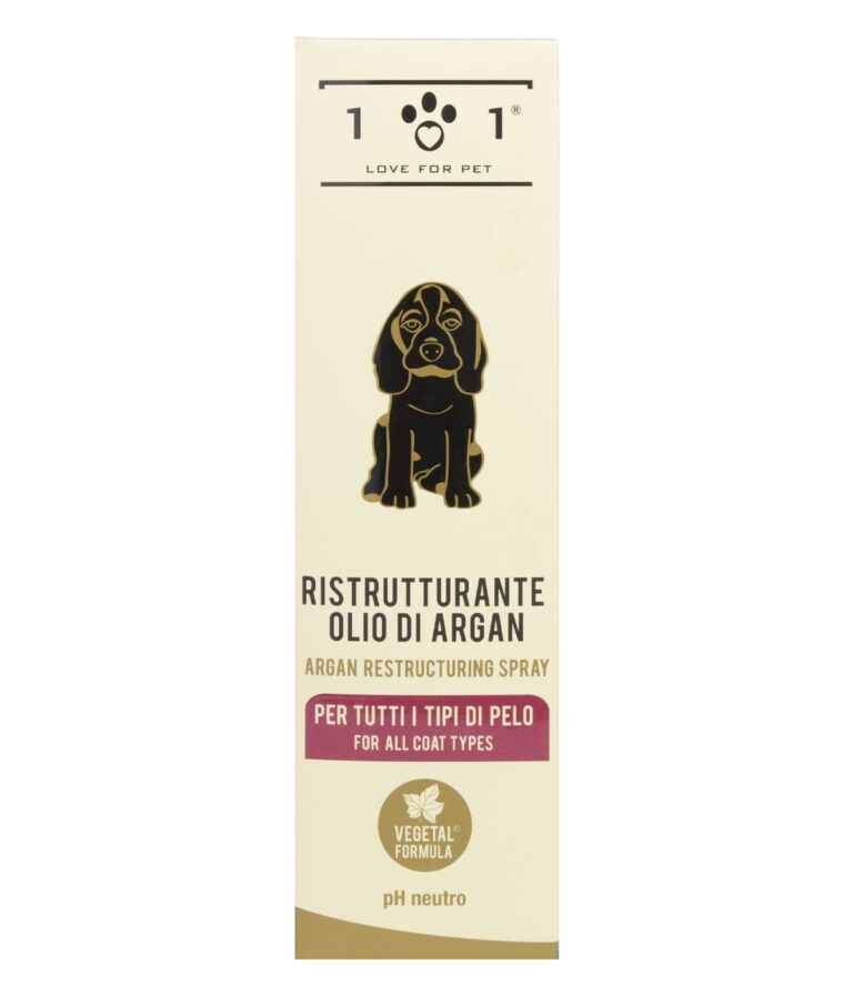 Spray Ristrutturante per cani all’olio di argan
