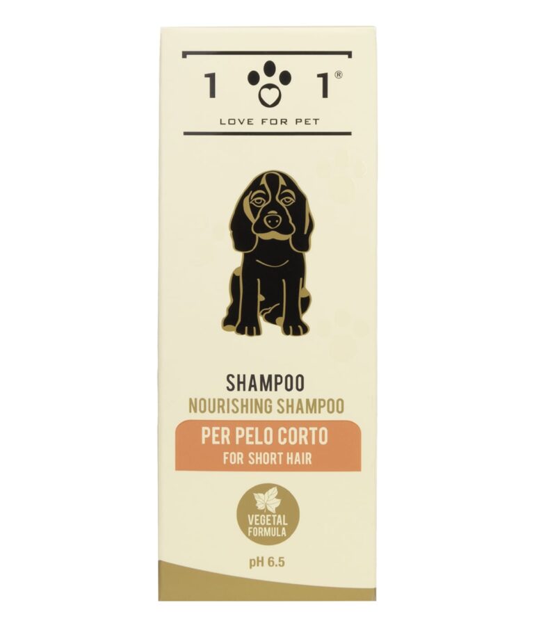 Shampoo per cani a pelo corto