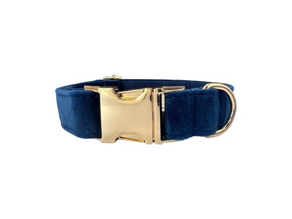 Collare per cani Velvet Navy