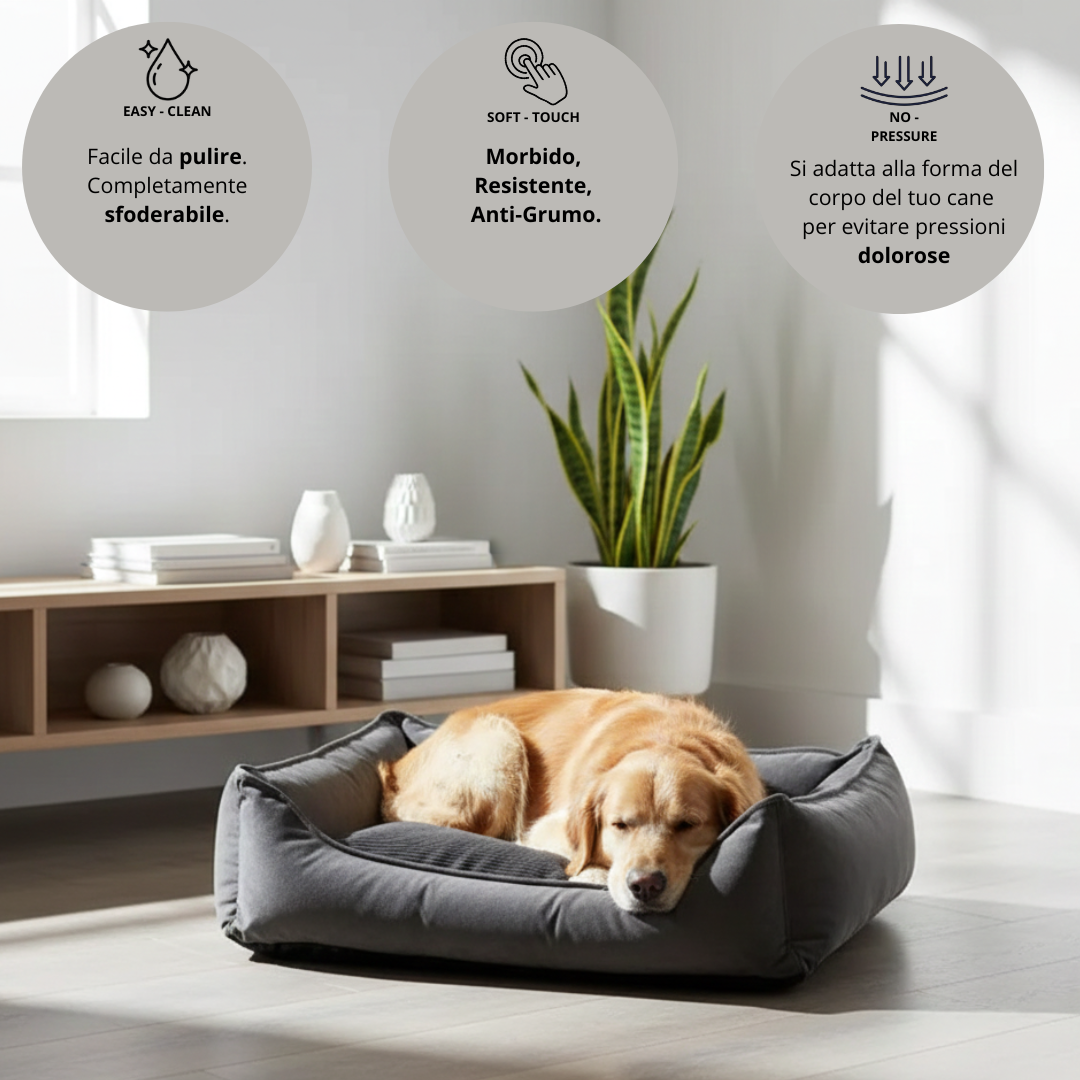 Cuccia-Overseas-Grigia-con-descrizione-di-3-punti-chiave