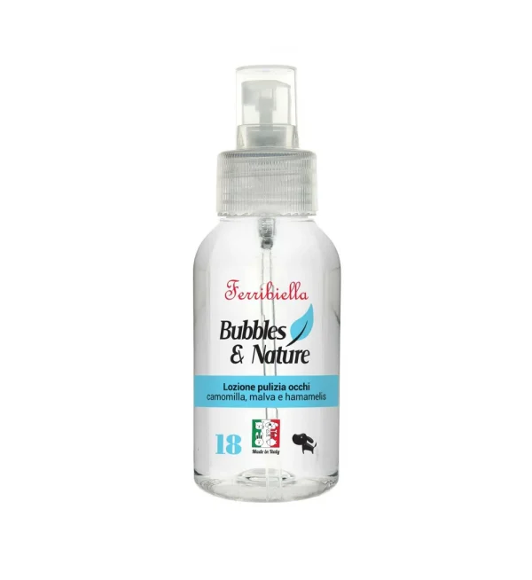 detergente per la pulizia degli occhi dei cani 100ml