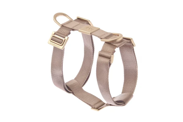 Pettorina per cani MIDA Beige dall'alto