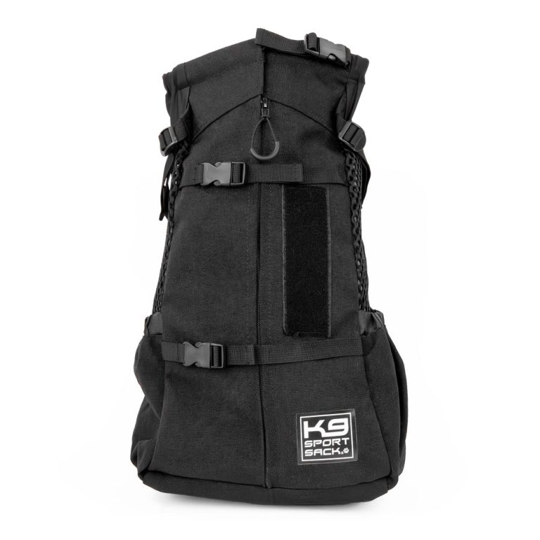 Zaino trasportino per cani k9 modello air2 colore nero