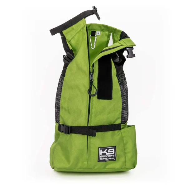 zaino trasportino per cani k9 trainer sport sack verde